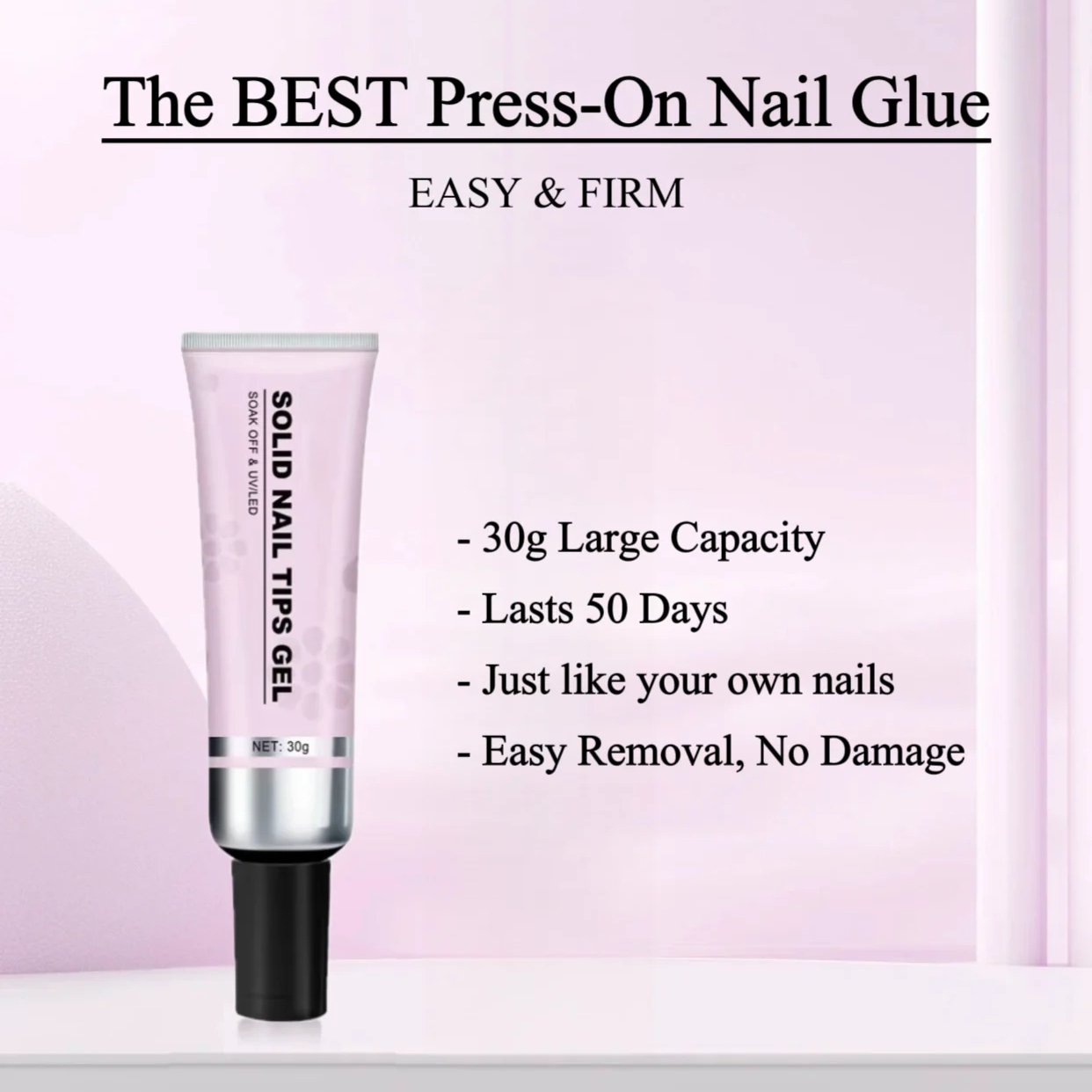 🎉Hot selling🎉-Magic Solid Nail Glue Kit 3-In-1 Nail Art Kits