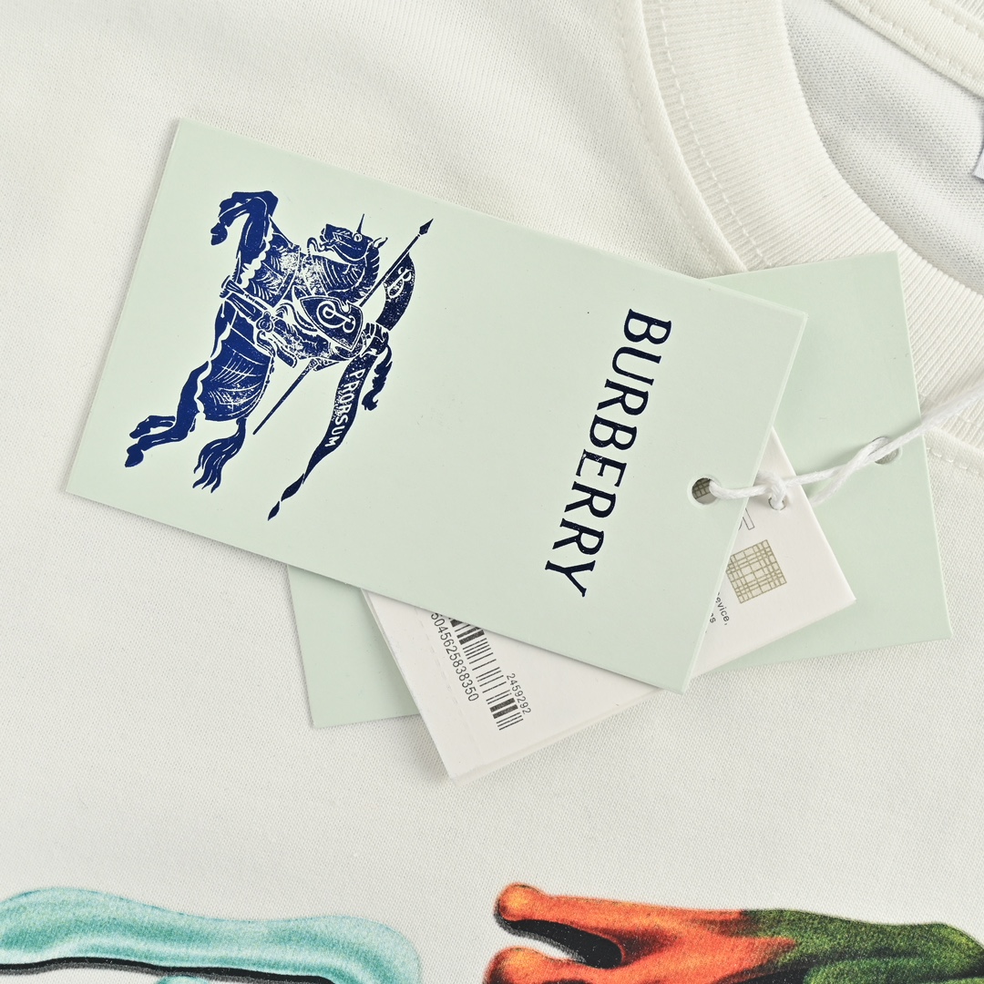 Burberry 24ss midsummer collection frog print short sleeves