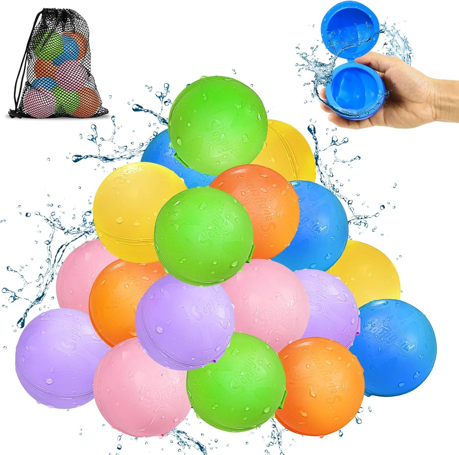 🔥ON SALE 🔥Reusable magnetic water balloons