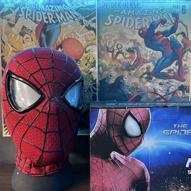 Super Spidey Motorized Ring Control Eye Blink Mask