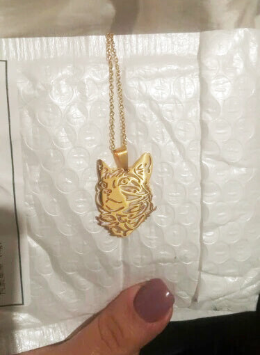 Cat Face Necklace