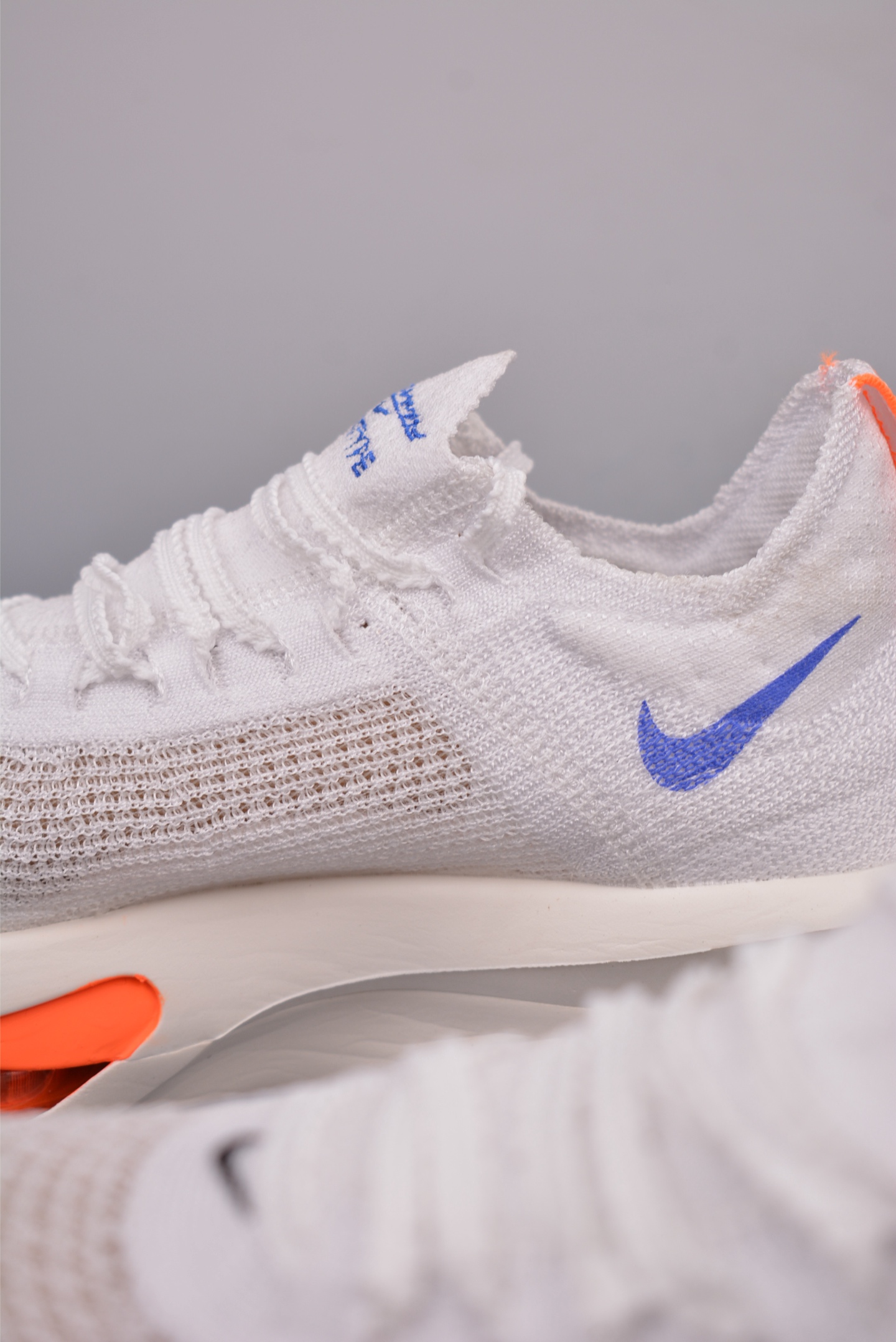Nike Air Zoom Alphafly Next% 3 Proto Knit White Blue Orange HF7356-900