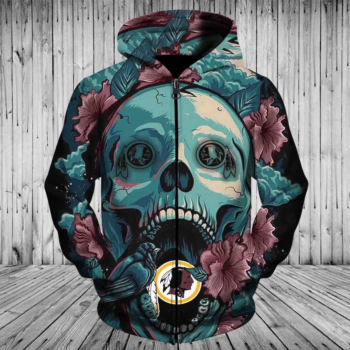 WASHINGTON HOODIE 3D FLOWER 19