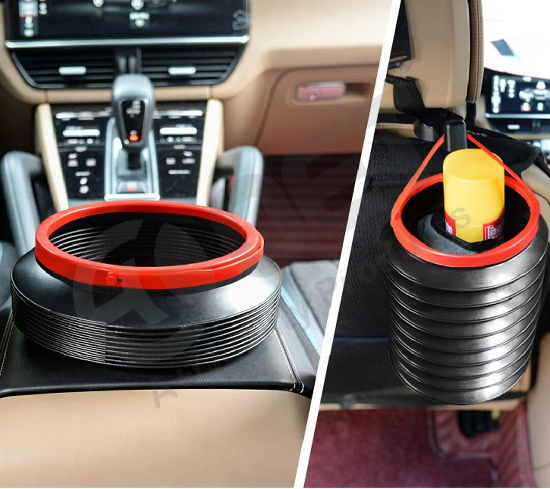 2023 Multipurpose Foldable Car Trash Bin || Hand Bucket Bin