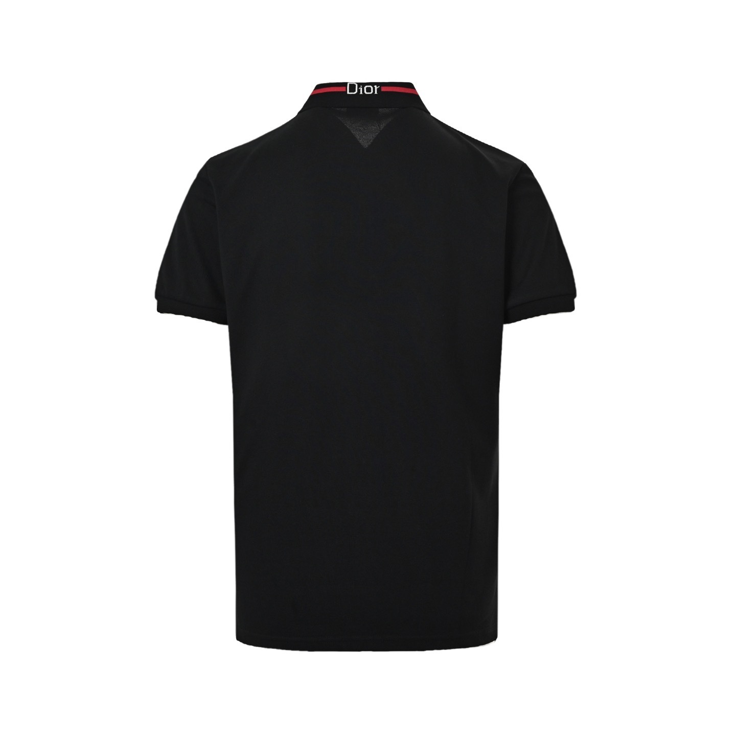 Dior 25ss back collar letter jacquard Polo short sleeve