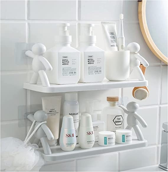 🔥Last Day Promotion-[SAVE 50% OFF]--Humanoid No Drill Wall Mounted Shelves--BUY 3 GET 2 FREE & FREE SHIPPING