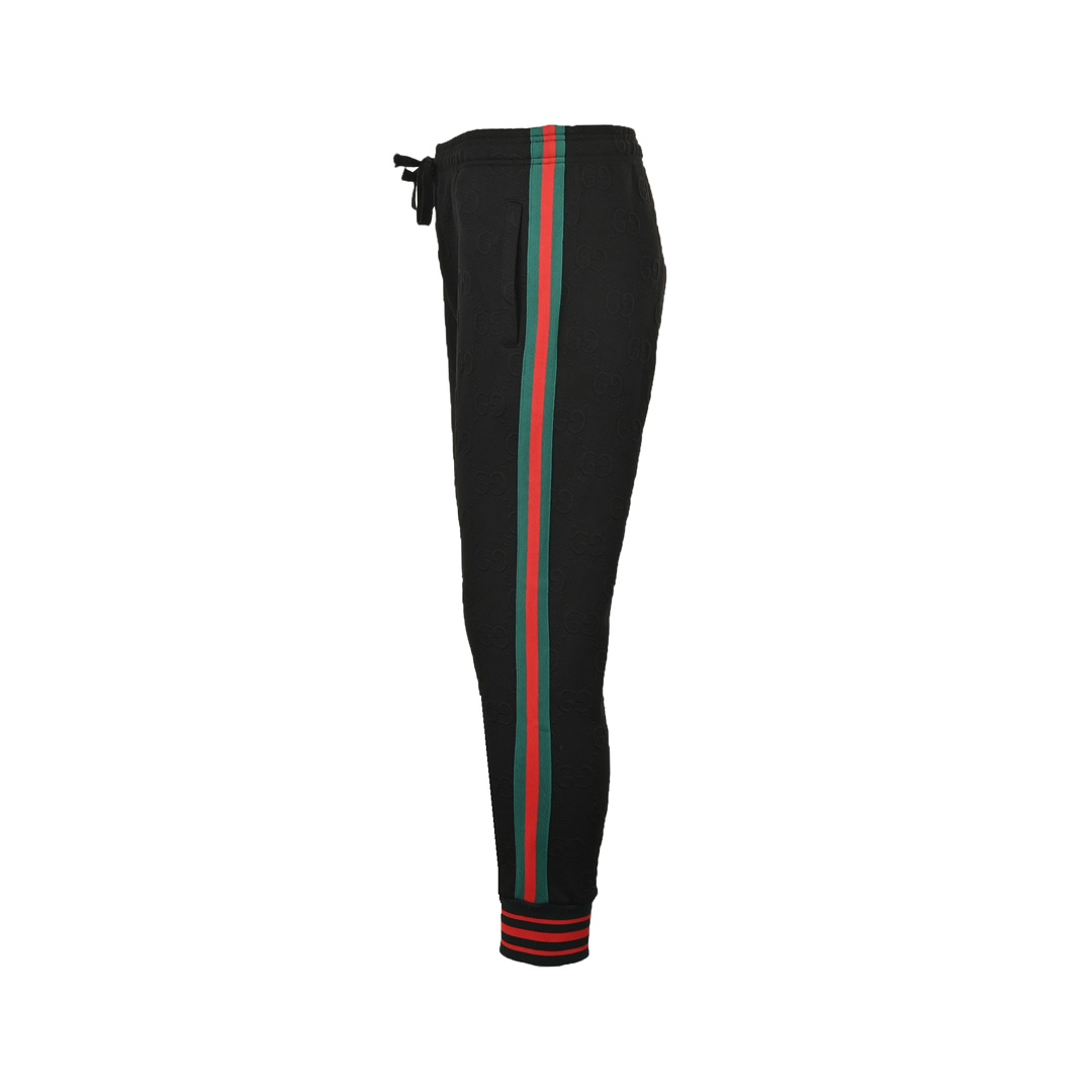 Gucci Double G jacquard webbing trousers