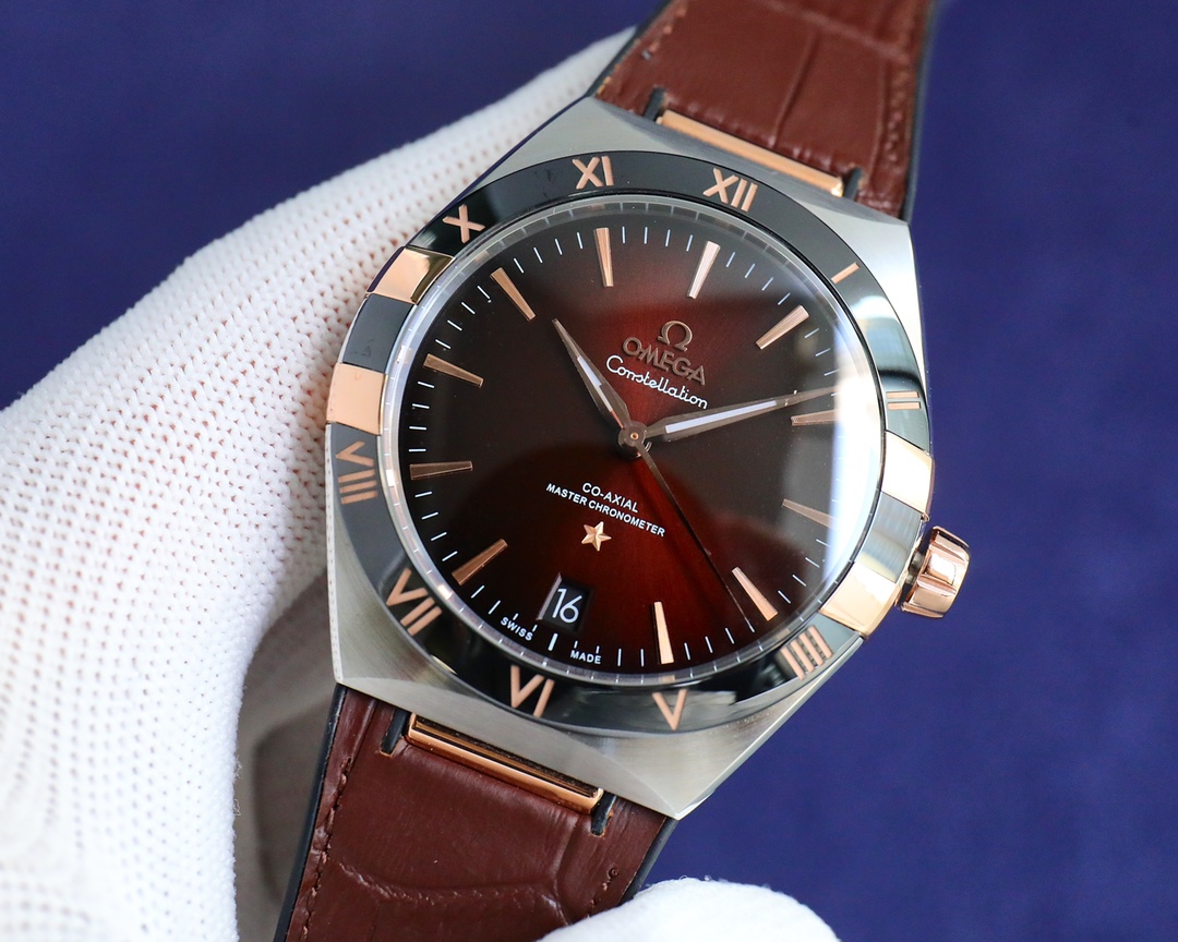 Omega fifth generation constellation series men's watch