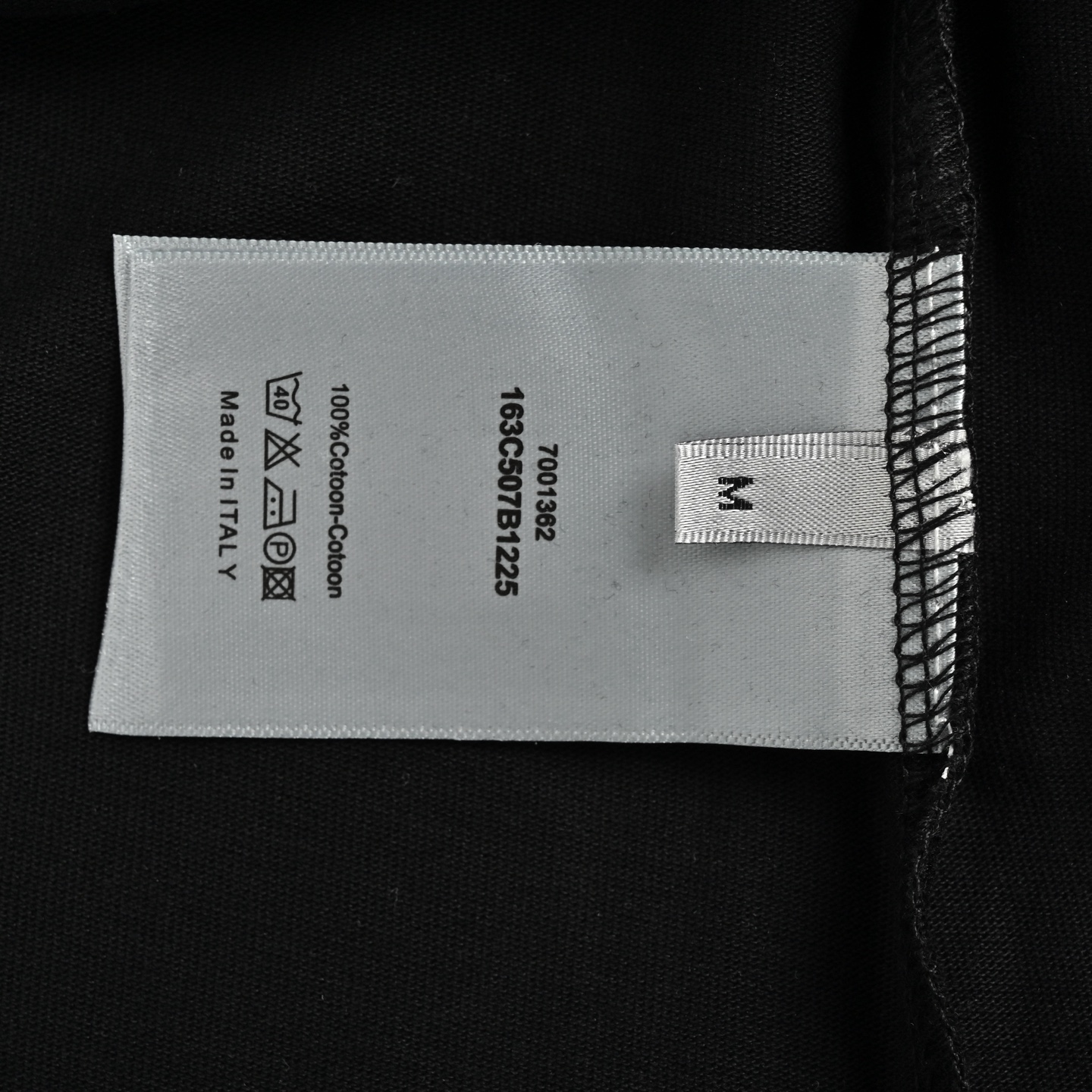 Dior 25ss double shadow toothbrush embroidered logo short sleeve