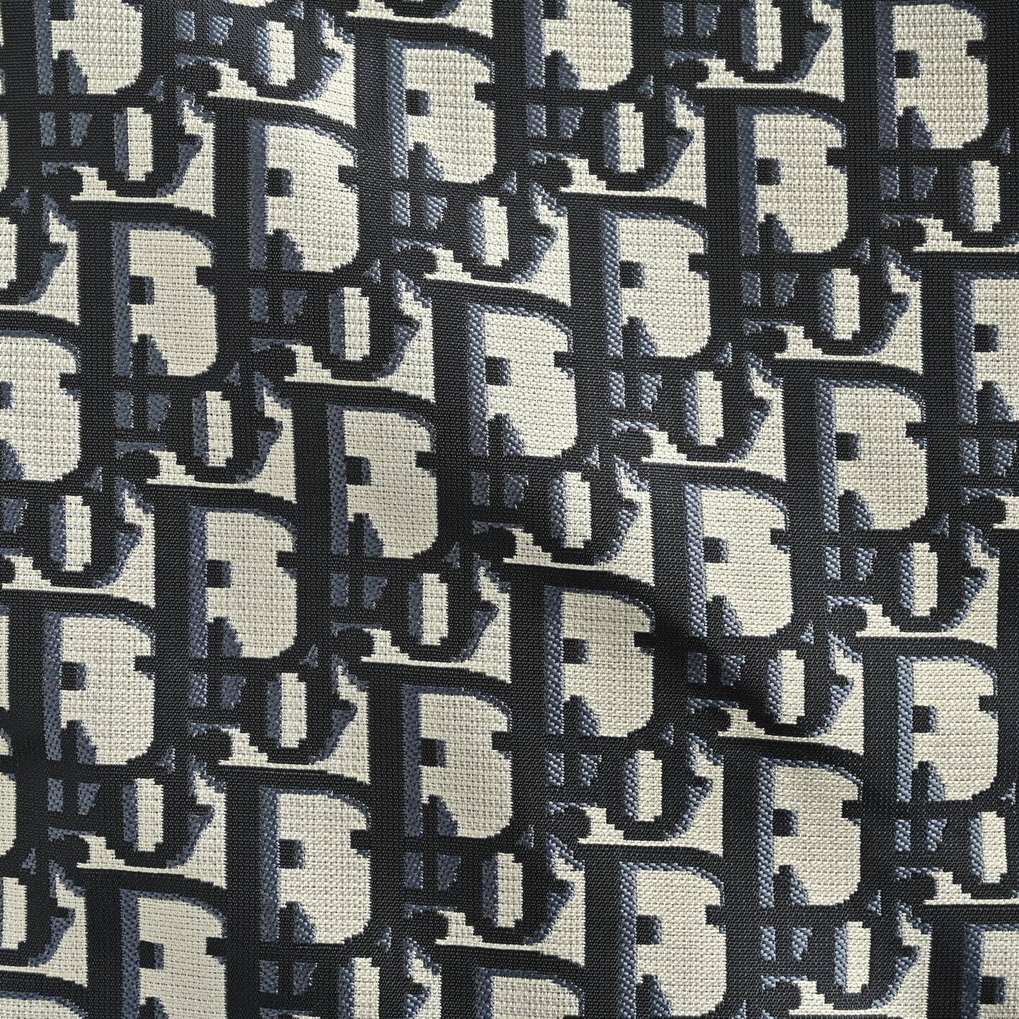 Dior 25Fw all-over monogram print hooded jacket with arm zip pockets