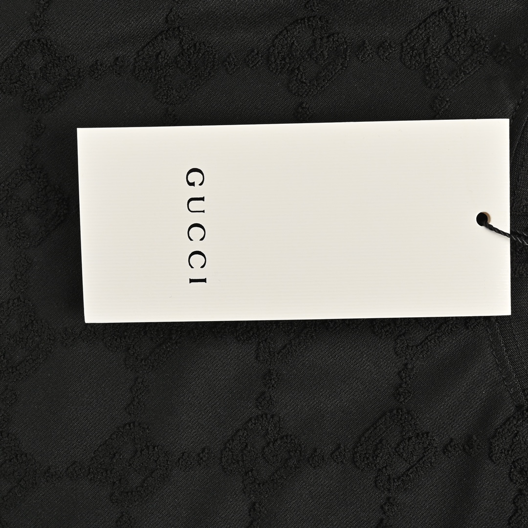 Gucci 24ss all over double G jacquard short sleeves