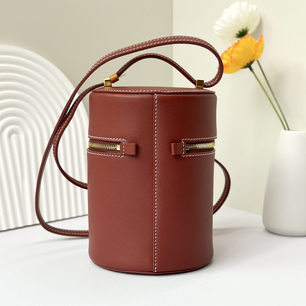 Loro Piana Extra Case Small Bucket Bag