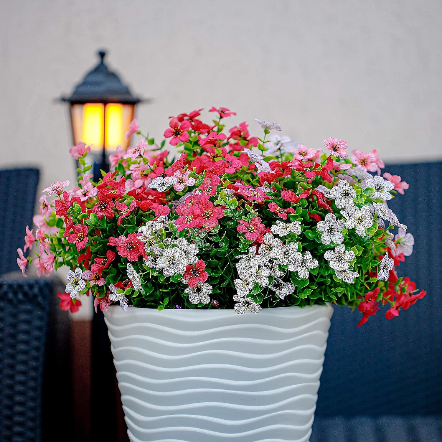 🔥On Sale🔥Outdoor Artificial Flowers - UV resistant, Waterproof，Windproof