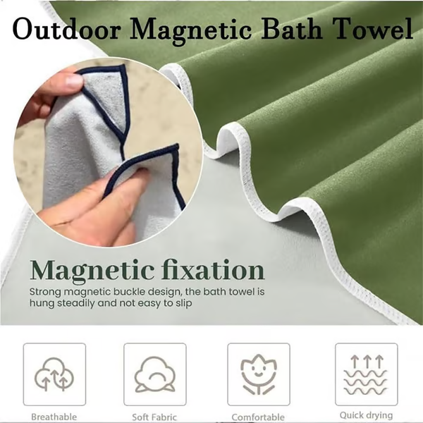 ✨Summer Hacks✨Outdoor Magnetic Beach Towel