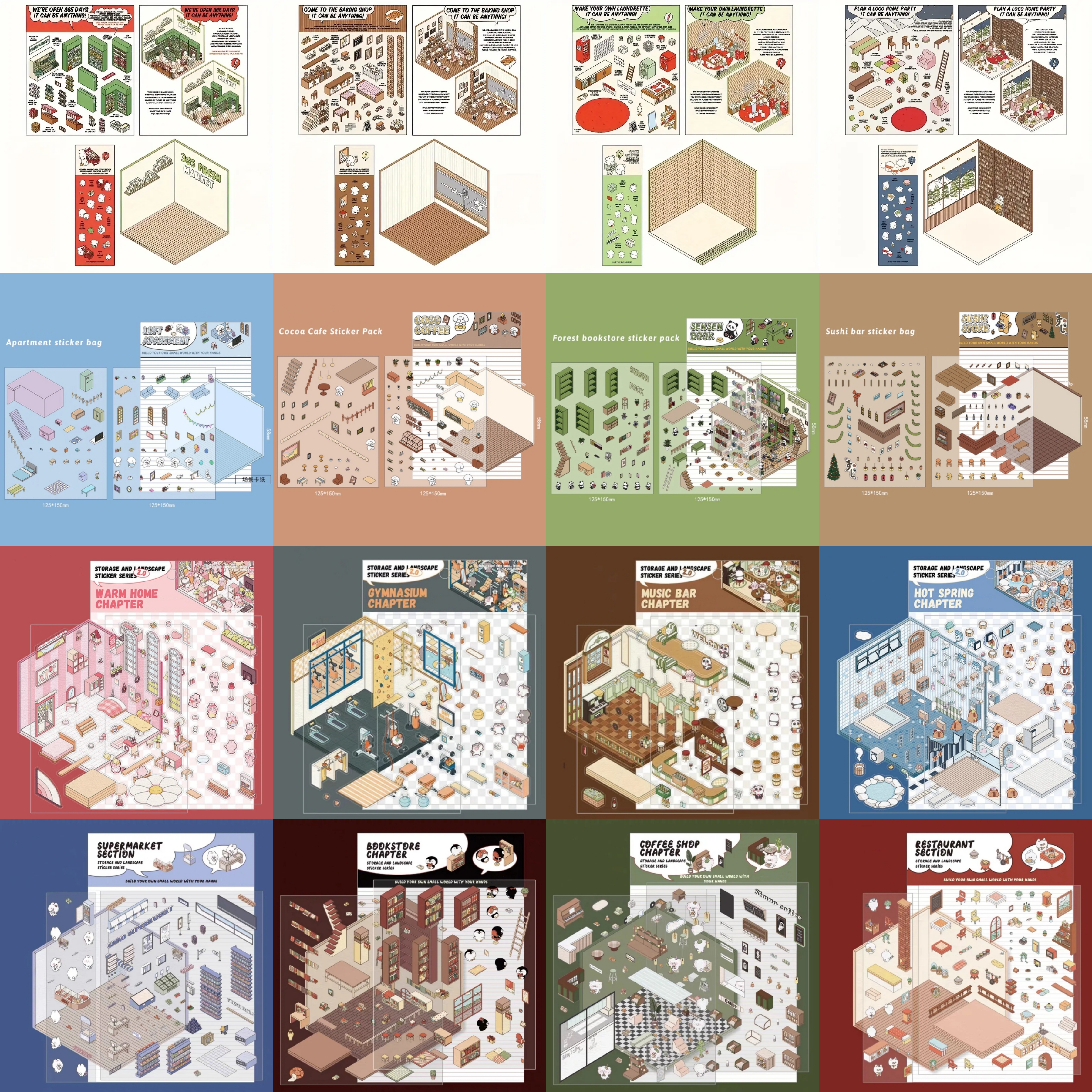 On Sale🔥Three Dimensional Scene Stickers