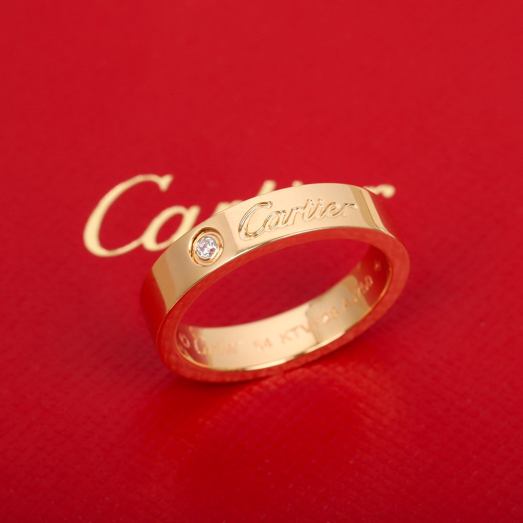 Cartier Wide Classic Signature Ring
