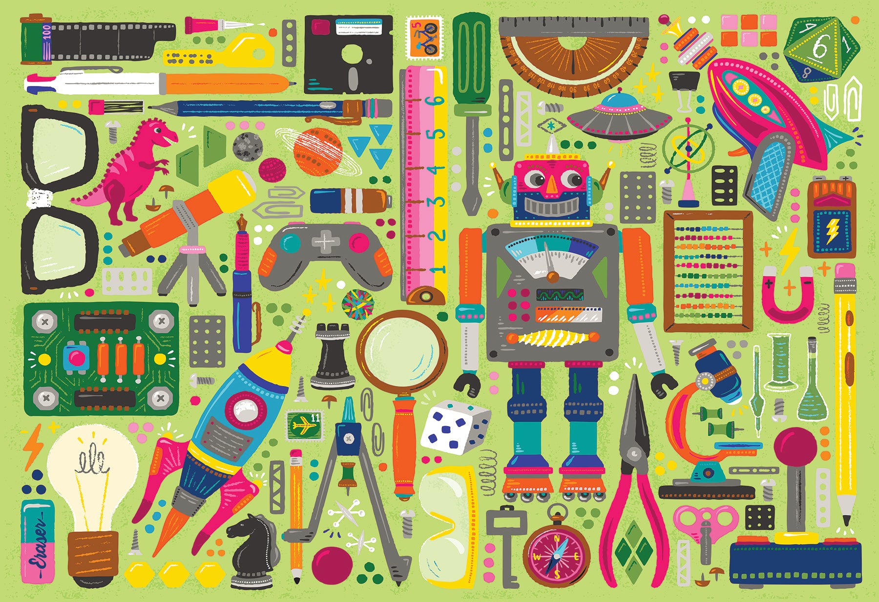Nerdy Junk Drawer | 100 Piece
