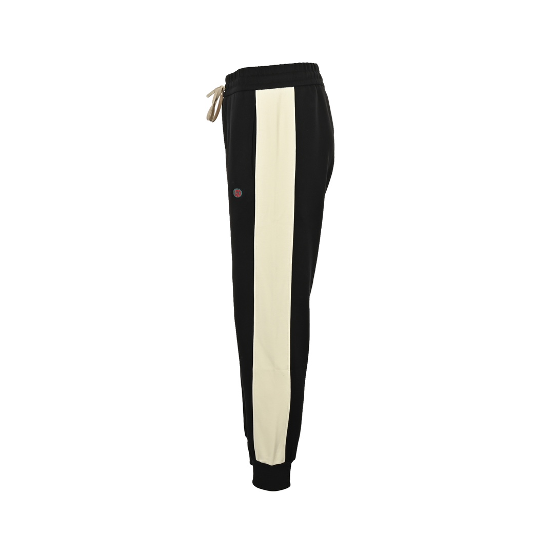 Gucci 24Fw embroidered logo webbing trousers