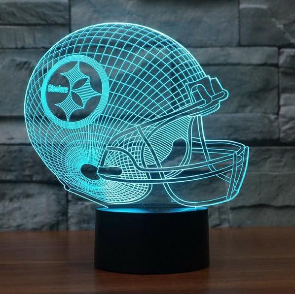 PITTSBURGH STEELERS 3D LED LIGHT LAMP