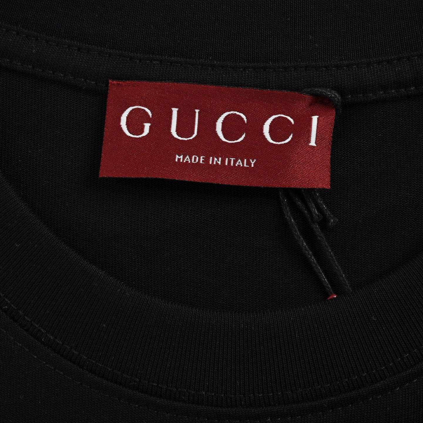 Gucci 25ss gradient lettering logo print short sleeves