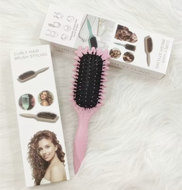 Curly Hair Brush- Get “Perfect” Curls or Waves!