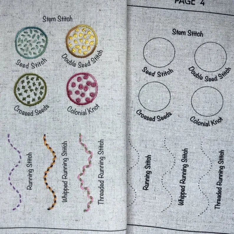 🔥Last Day 70% OFF - Stitch Book - B 🌼Video Version🌼(106 different stitches)