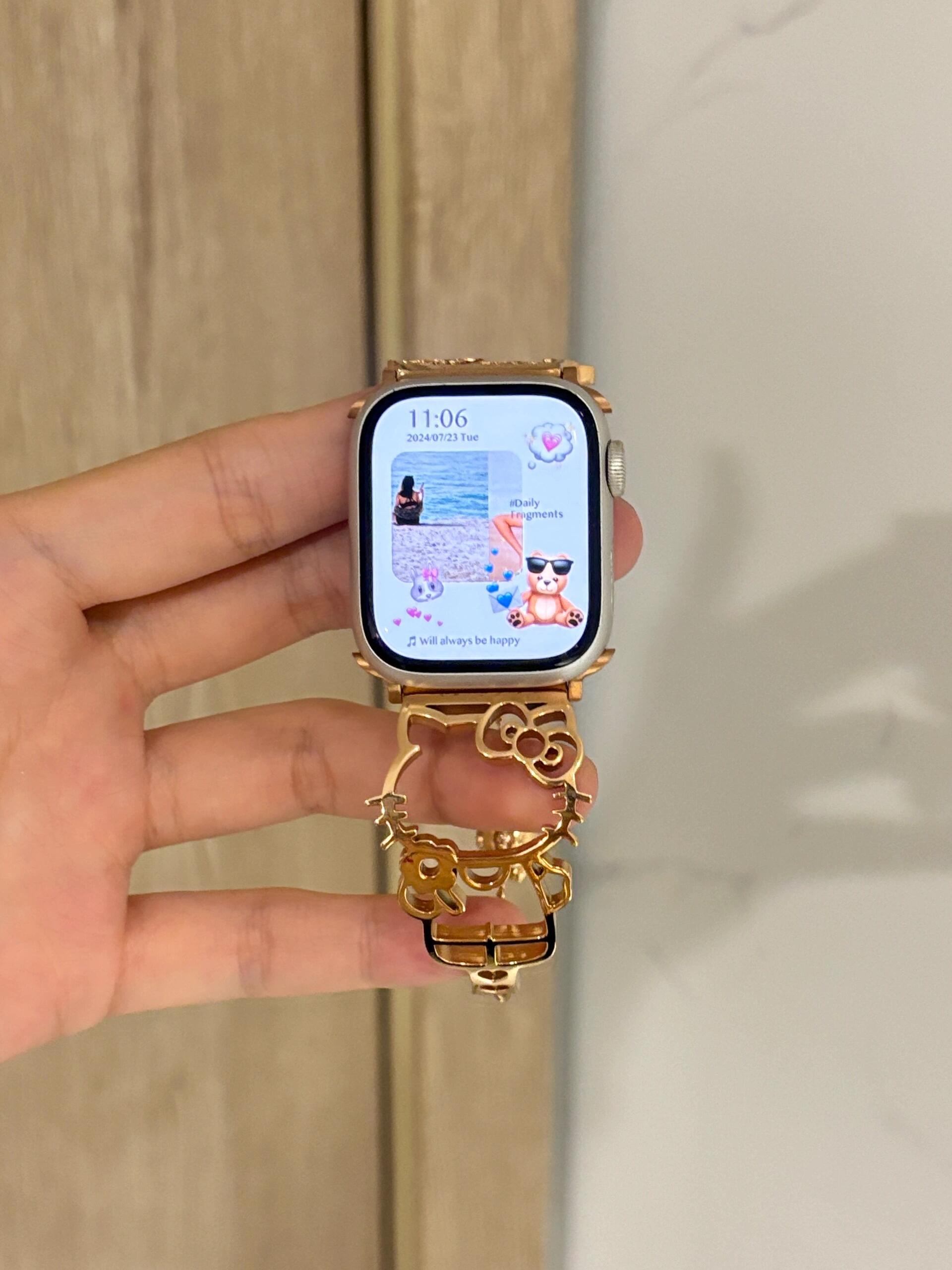 Hellokitty Shape Apple Watch Band Strap Bands Bracelet Wristband for iWatch Series