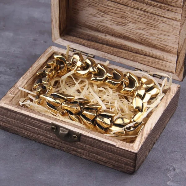 (🔥Last Day Promotion-SAVE 50% OFF)-JORMUNGANDR SCALE BRACELET -STAINLESS STEEL With Exquisite Packaging Box-BUY 2 GET 10% OFF & FREE SHIPPING