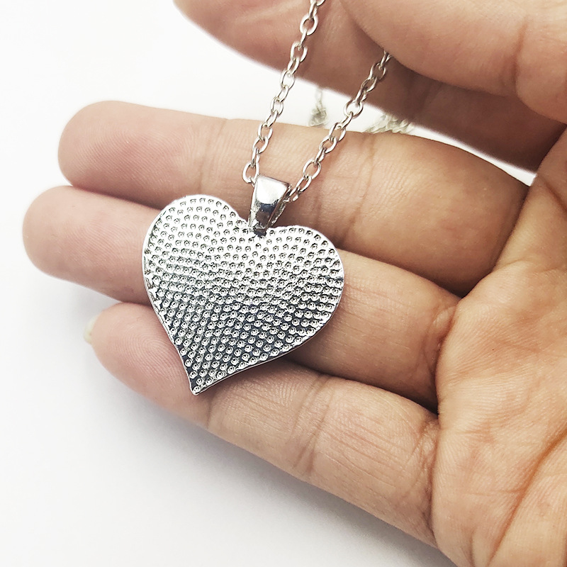 To My Daughter Love Dad Heart Necklace