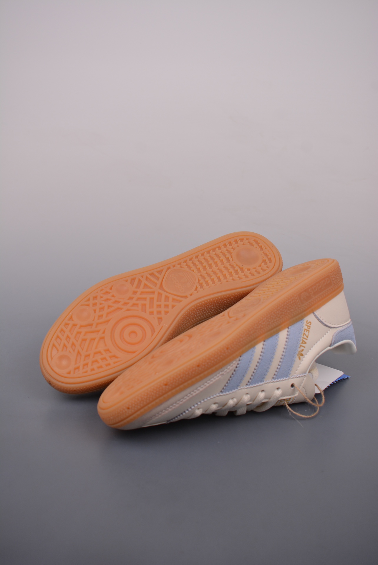 Adidas Handball Spezial light blue and white IE3710