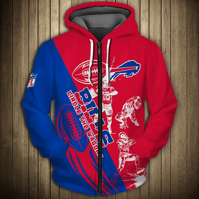 BUFFALO BILLS 3D HOODIE  BBBB003