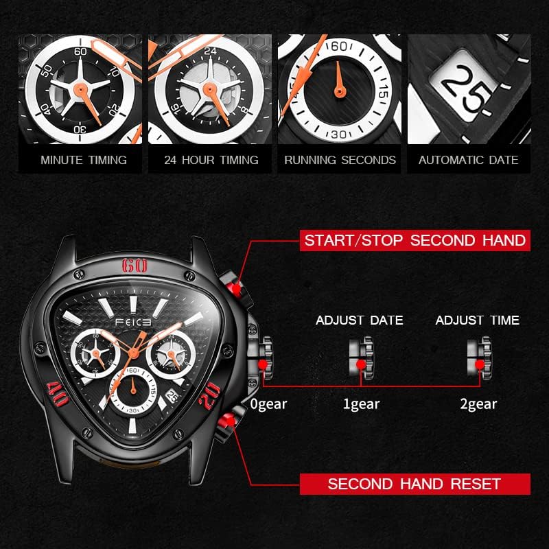 FK039 FEICE Mens Quartz Sports Watch