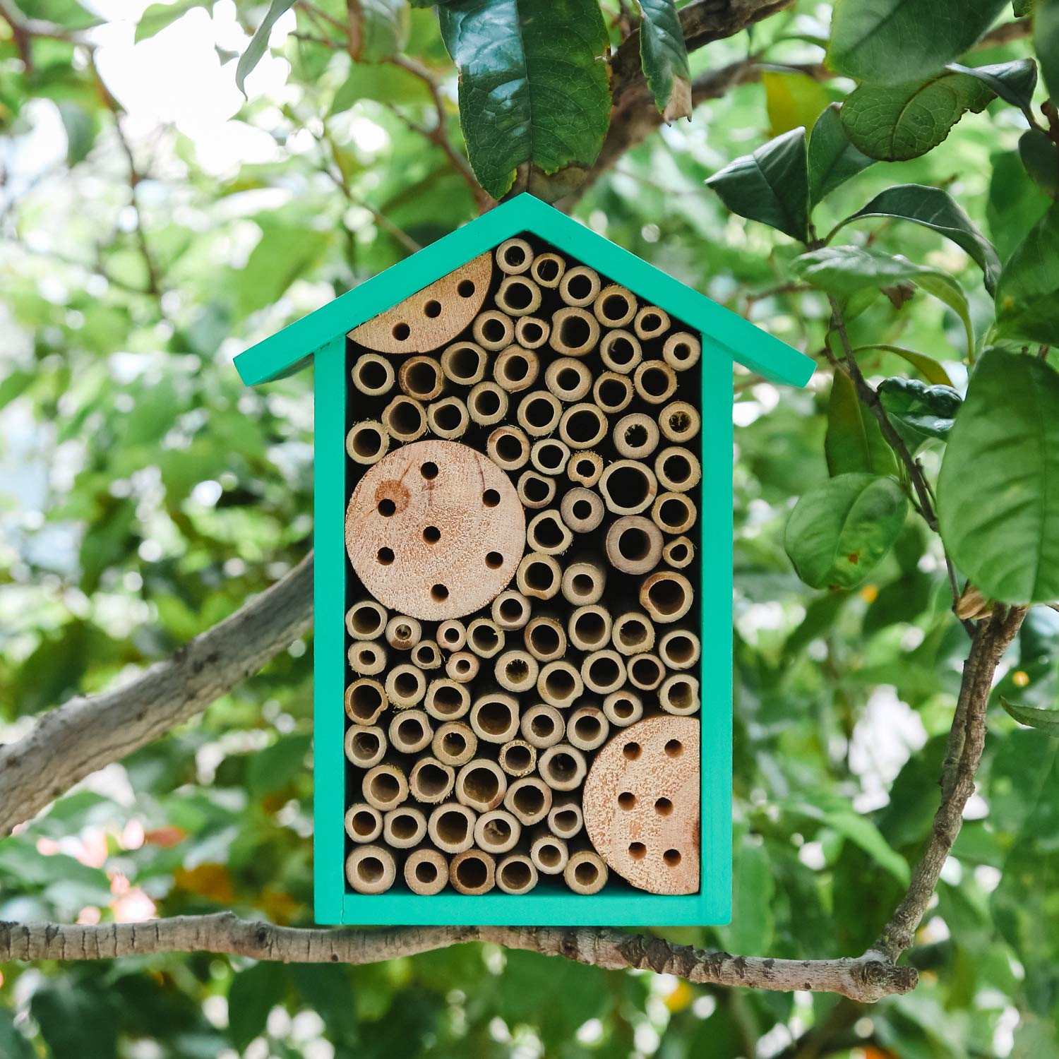 🔥ON SALE - 45% OFF🔥Natural Handmade Wooden Bee Hotel