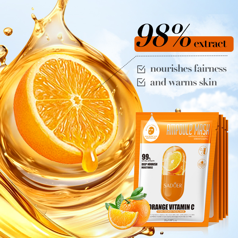 Fruit Series Nourishing Hydrating Moisturizing Mask A joyful self-care ritual