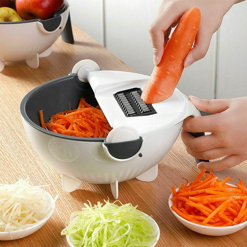 🔥HOT SALE🔥Multifunctional Vegetable Cutter With Drain Basket
