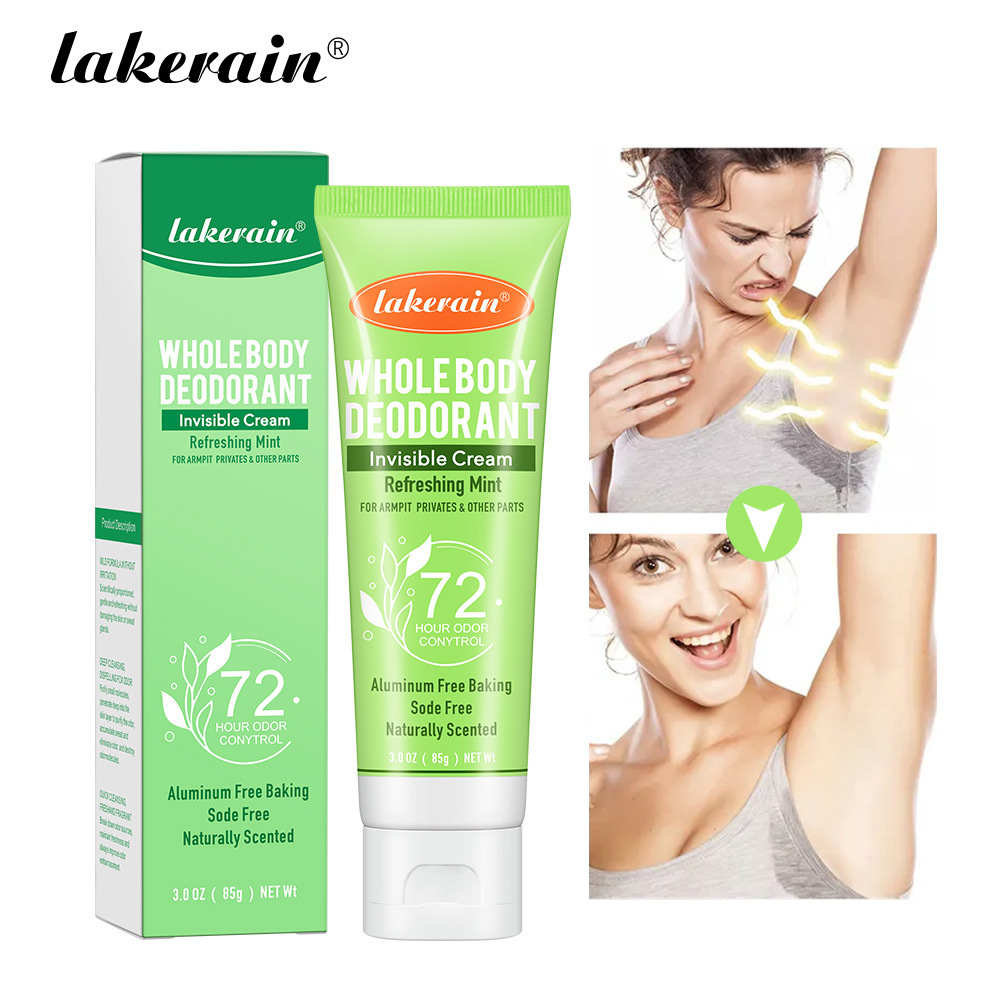 Lakerain Whole Body Deodorant 70% off Flash Sale - 72 Hour Odor Control