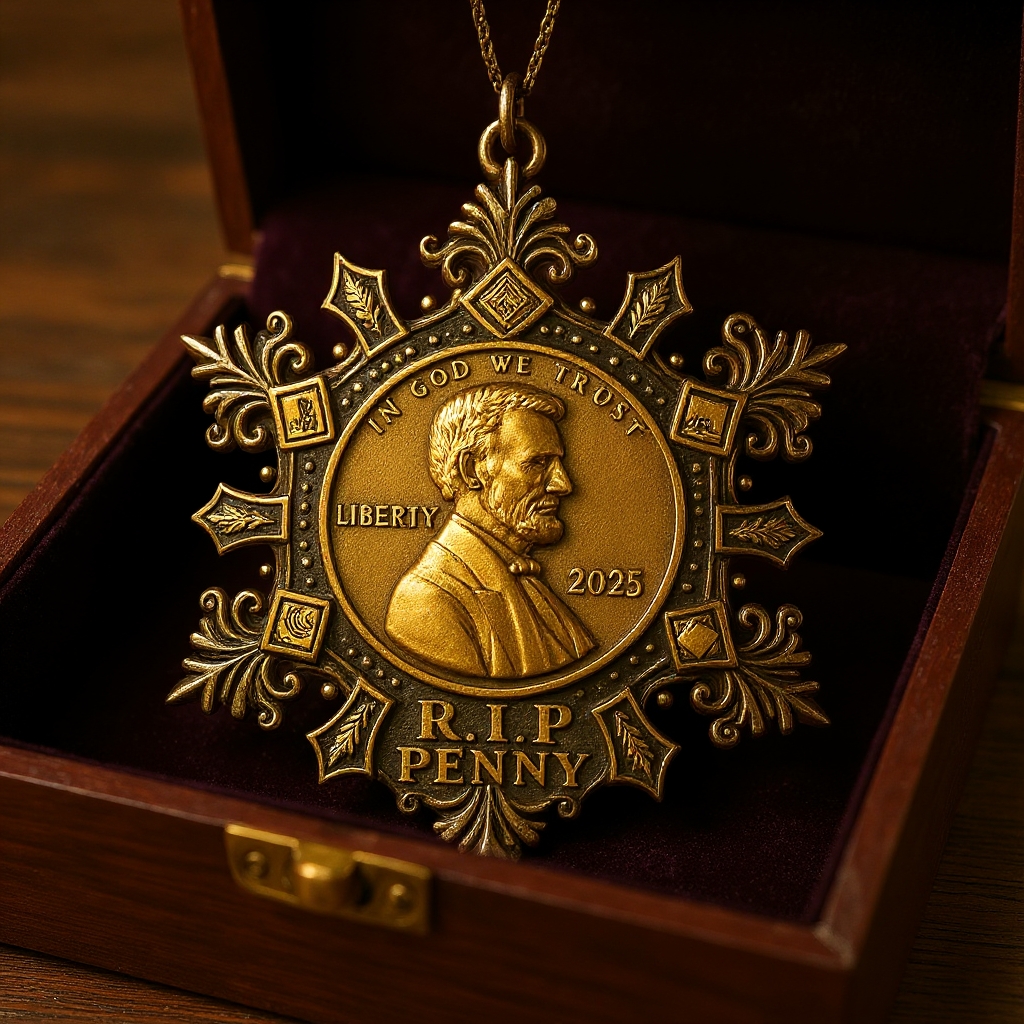 Final Cent Memorial Snowflake Ornament