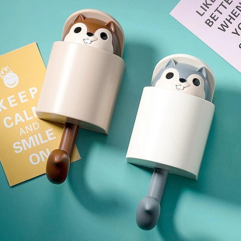 Cute Creative Squirrel Hook