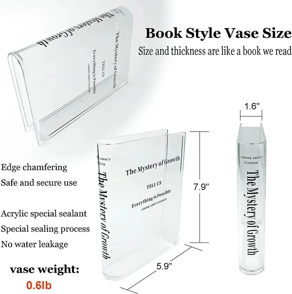 👍Last Day Promotion 60% OFF💥Book Vase