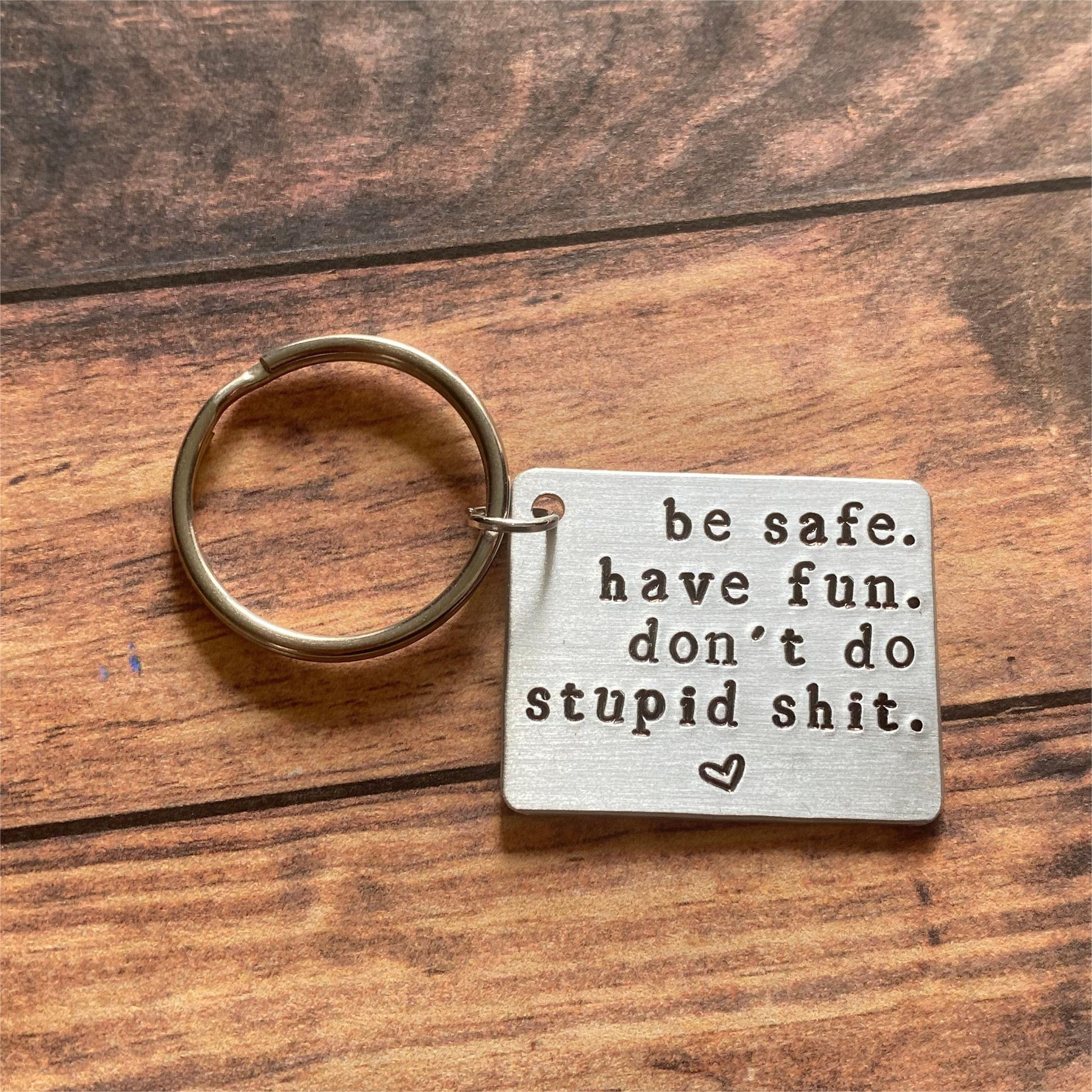 Hand Stamped Keychain | Gifts for people you care about