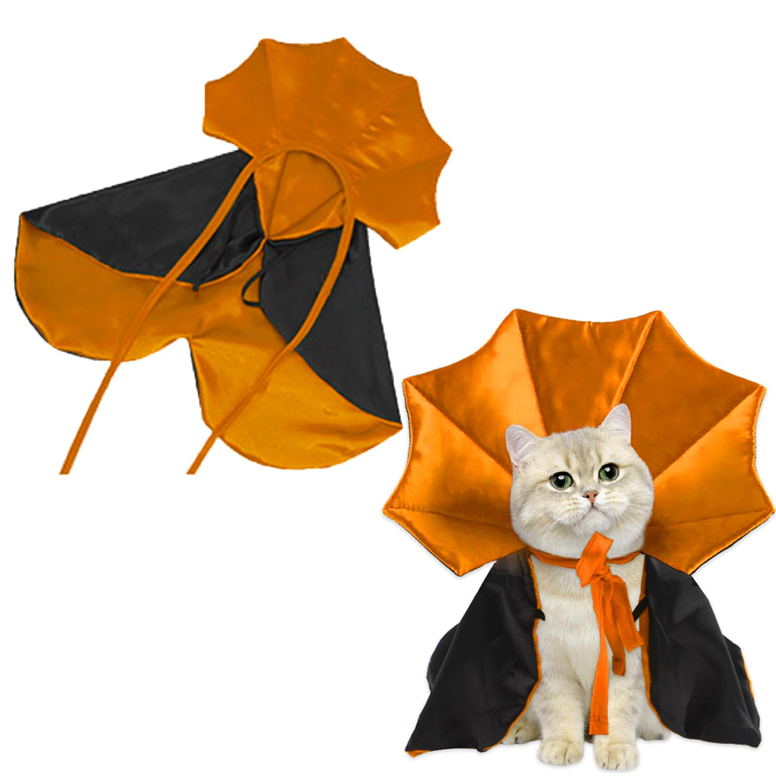 🦇Vampire Cloak Halloween Pet Cosplay🐾