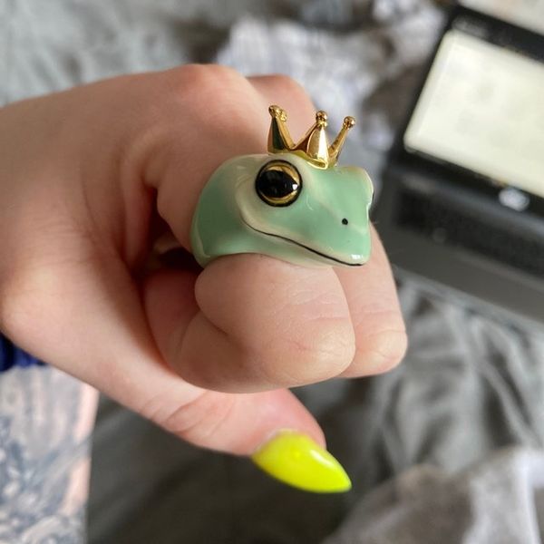 (🌲CHRISTMAS SALE NOW-48% OFF) Frog Prince Ring (BUY 2 GET FREE SHIPPING)