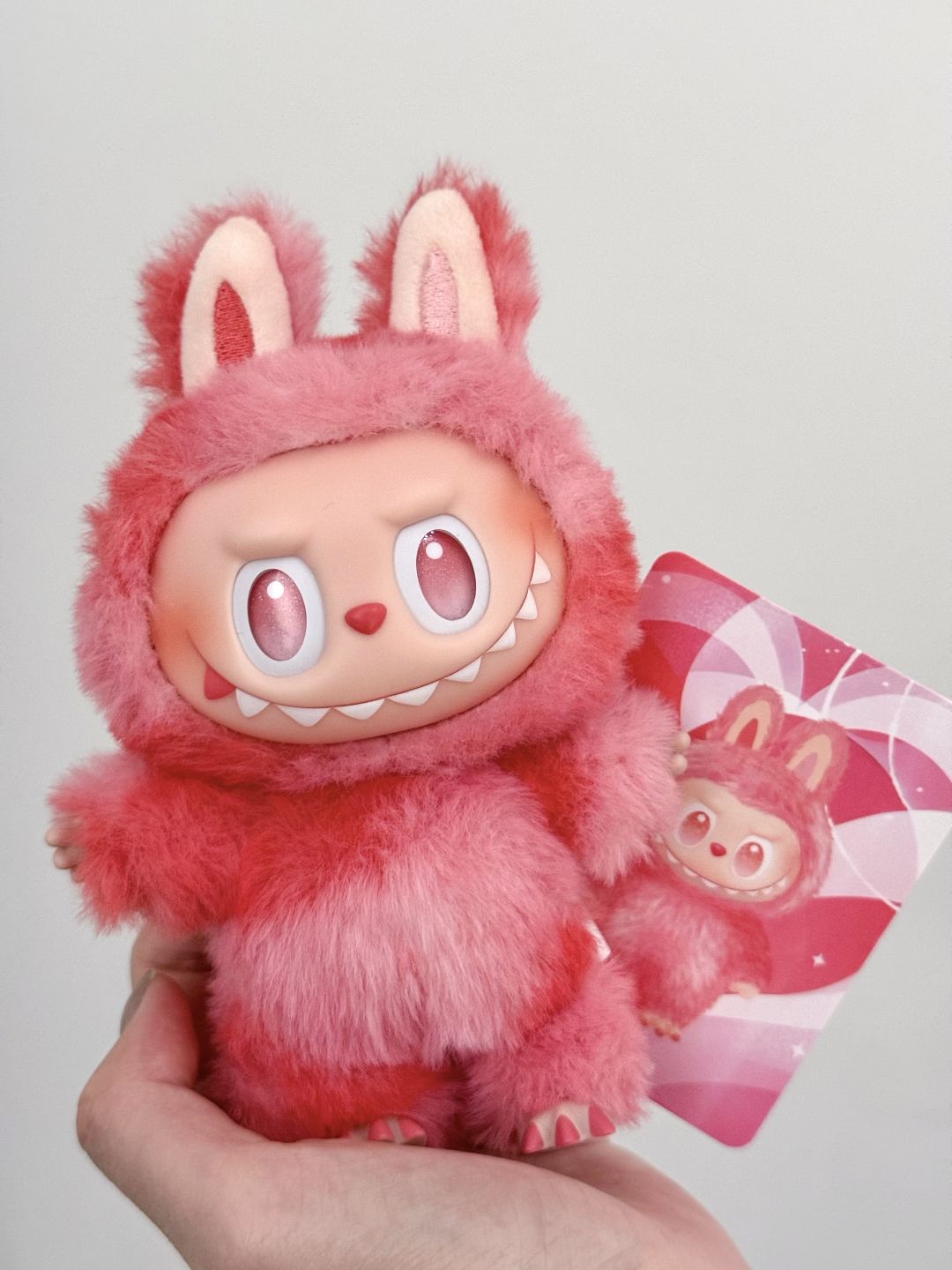 POP MART LABUBU 3.0 front high energy vinyl plush doll blind box