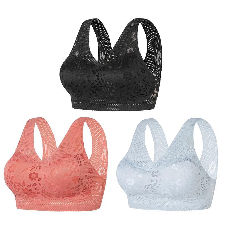 (Mother's Day Flash Sale-50% OFF)Sexy Beautiful Back Breathable Thin Bra(3PCS/1 PACK)-BUY 2 PACKS FREE SHIPPING