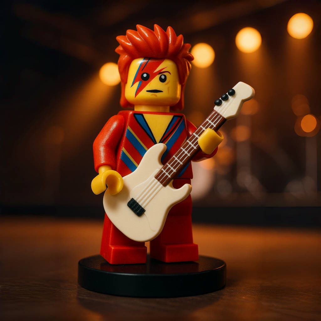 Tribute to David Bowie Brick Edition
