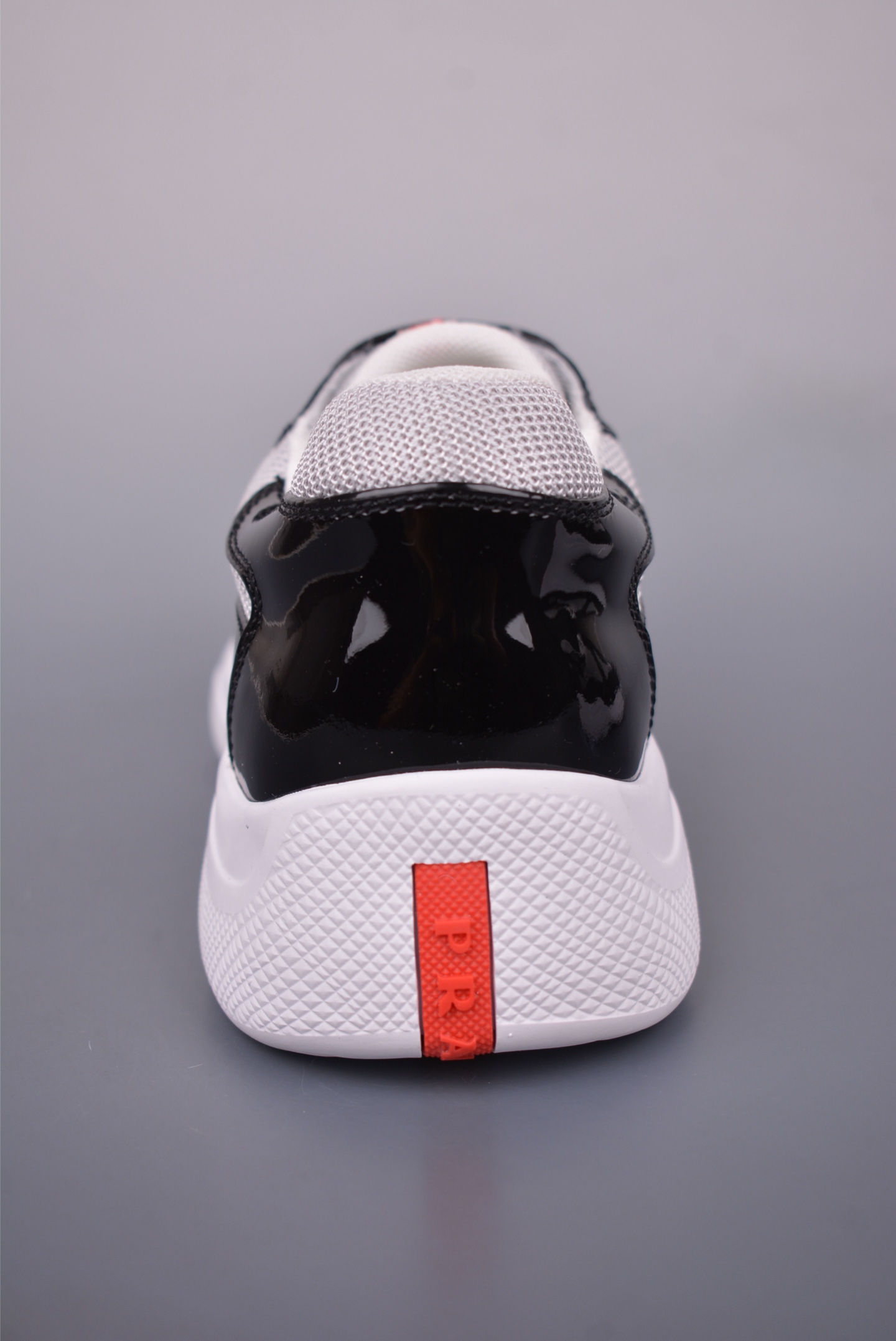 Prada America’s Cup Patent Leather Black and White 4E3400_ASZ_F0002_F_G000