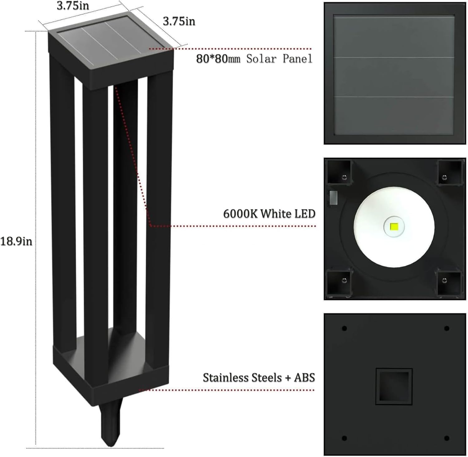 🔥ON SALE🔥Solar Lantern Floor Lamps