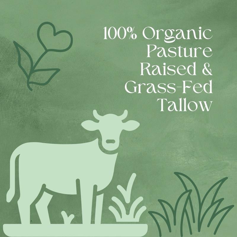 ⏰Last Day Promotion 49% OFF🌿 Organic Whipped Tallow Balm with Castor Oil & Frankincense for Natural Skincare & Moisturizing ✨