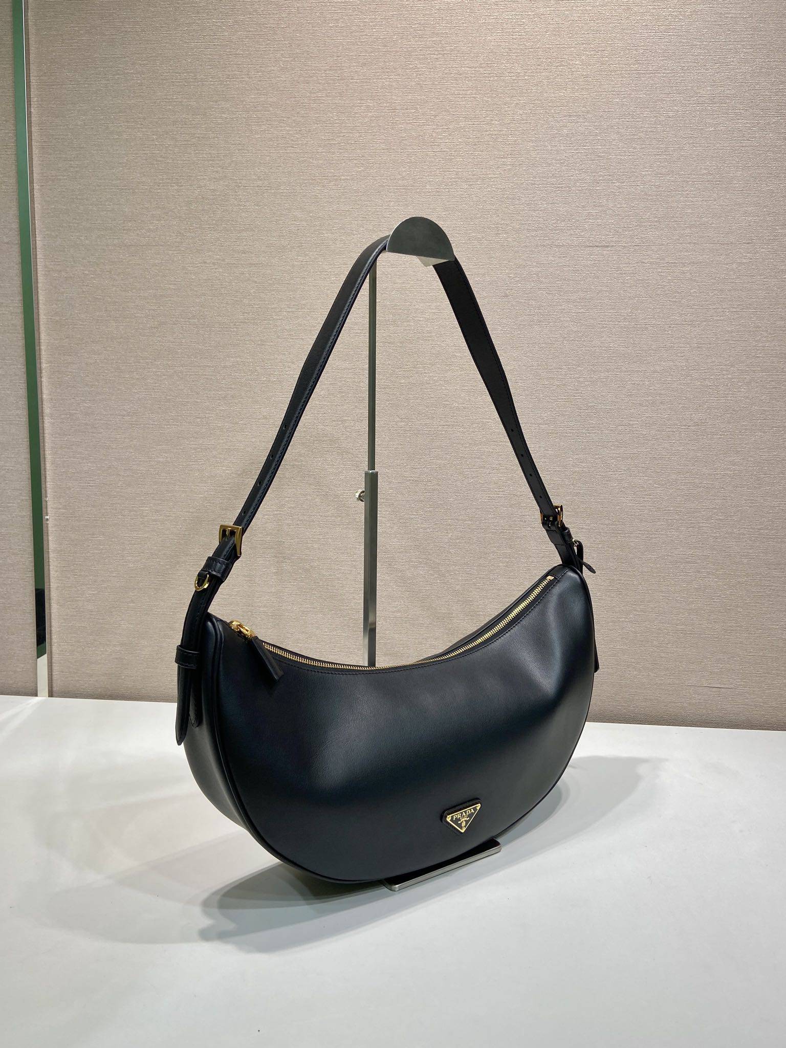 Prada Crescent Underarm Bag 1BC255
