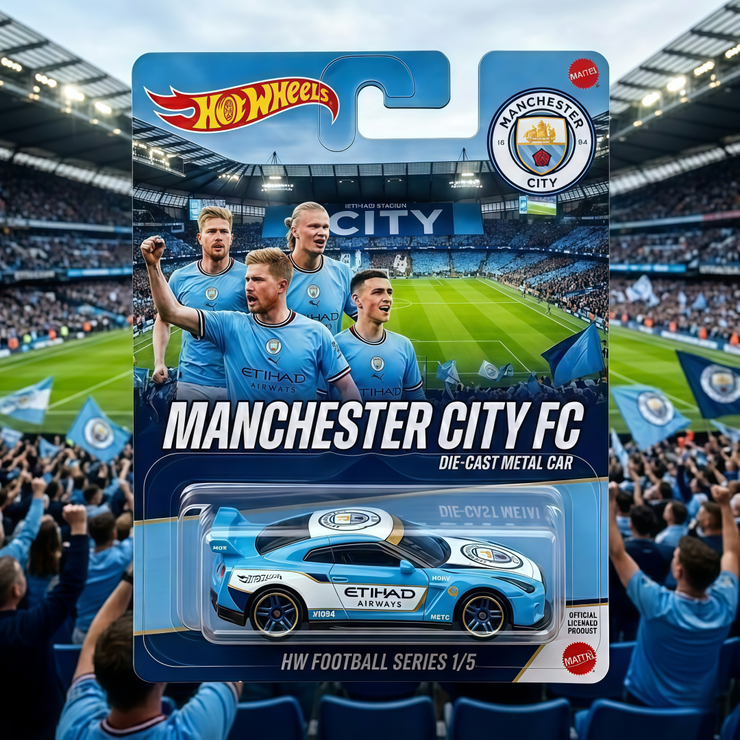 Hot Wheels Manchester City Limited Edition Car